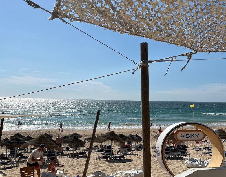 Cabana Beach Bar, Costa da Caparica, Portugal, Portugal